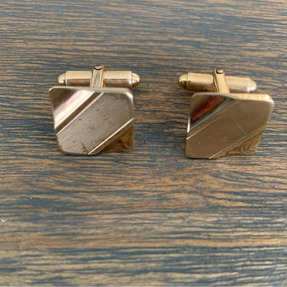 Goldtone vintage cufflinks